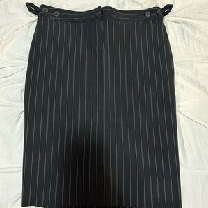 Black Pencil Skirt Knee-length for Work